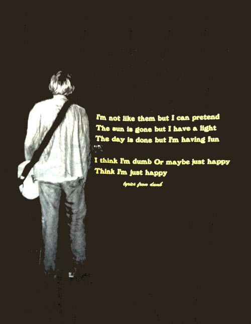 Футболка Nirvana - Kurt Cobain