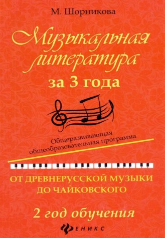 Музыкальная литература за 3 года. 2 год обучения. От древнерусской музыки до Чайковского.