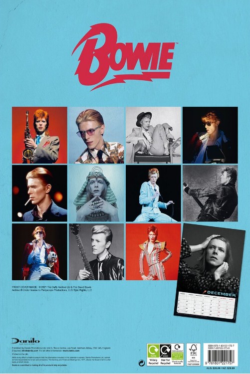 David Bowie. Календарь 2022