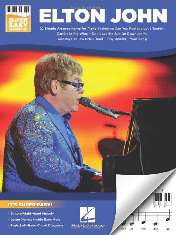 Elton John. Super Easy Songbook.